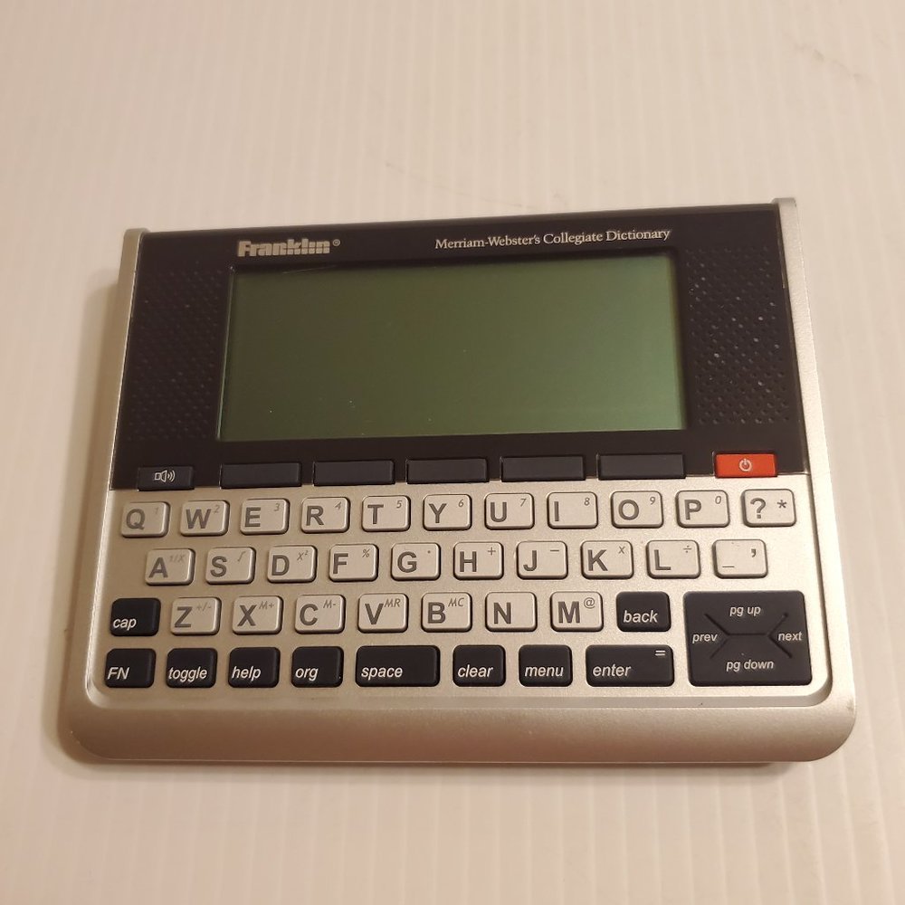 Franklin SCD-1890 dictionary